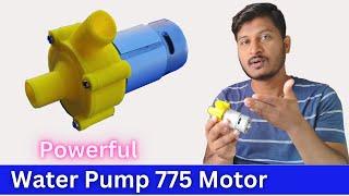 How to make Powerful Water Pump With 775 Motor