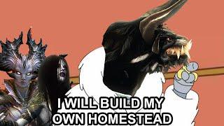 I will build my own Guild Wars 2 Homestead with Sandstorm and Bookahs!