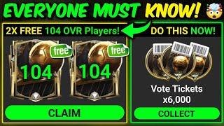 2X FREE 104 OVR Players - GET 6K VOTE TICKETS | Mr. Believer