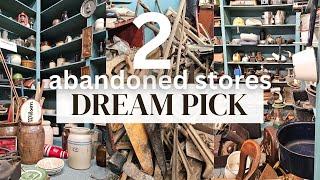 Dug through 2 forgotten Antique Stores - Crazy finds - Resalers Dream pick #whatnotpartner