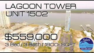 LAGOON TOWER UNIT 1502 GULF SHORES, AL