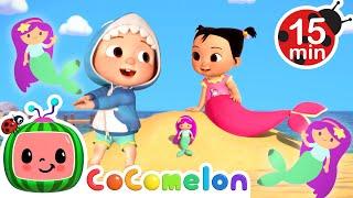 Play Mermaids With CeCe and JJ! ‍️ | CoComelon | Nursery Rhymes for Babies