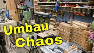 Werkstatt umbau / Chaos in der Werkstatt / Werkstatt Vlog #1