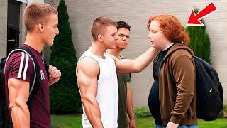 School Thugs Bully This Fat Boy Always, Unaware He’s Trained to Be a Army Man