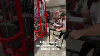 45kg mazurenko lift #grip #armwrestling #gripstrength #strength