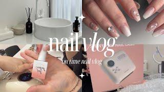 vlog•네일샵브이로그•Korean nail vlog•(네일재료언박싱,네일시술영상,수다많음주의,꿀팁대방출,추천템소개,풀예약샵)