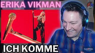 AMERICAN Reacts to Erika Vikman - Ich Komme  Nat'l Final Performance | Finland Eurovision 2025