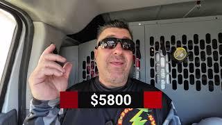 Electrician shows what he charges #electricalcontractor #jobwalk #biddingjobs #pricing