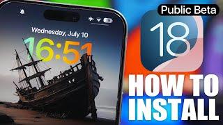 iOS 18 Public Beta RELEASED - How To INSTALL