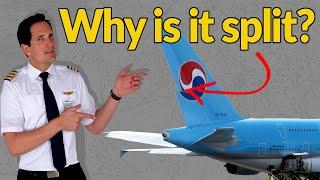 Why is the RUDDER SPLIT? Explained by CAPTAIN JOE