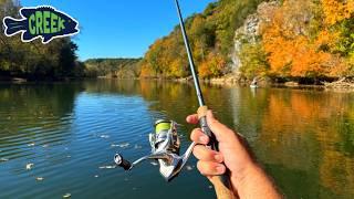 AMAZING FALL RIVER FISHING