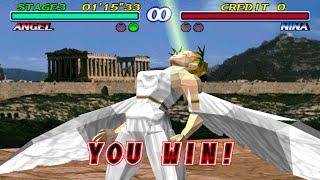 Tekken 2 - Angel - Arcade Mode (PS1)