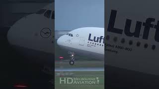 Lufthansa take off at JFK International airport