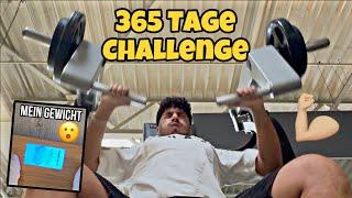 365 TAGE CHALLENGE Erste Trainingseinheit Mein Gewicht aktuell | RabiaxEren