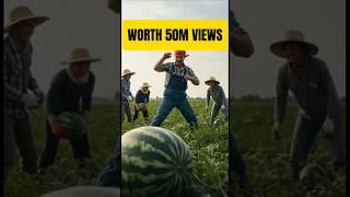 Viral-Worthy Watermelon Harvest Moment