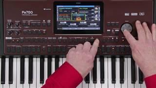 KORG PA700 видео инструкция Часть 4: SONG PLAY