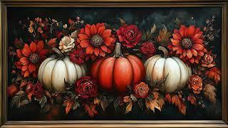 FALL TV ART PERFECT FOR HOSTING | 4K VINTAGE TV ART