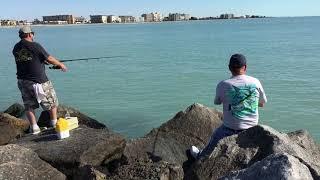 Venice Florida Gulf of Mexico at the South Jetty