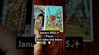 Pisces| January month prediction | Hindi tarot card reading | @jyotithelightinsidetarot24  🪷