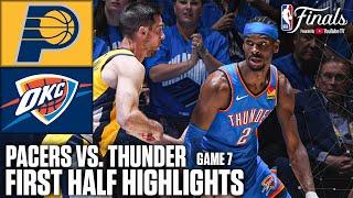 NBA Finals Game 7 HALFTIME HIGHLIGHTS: Indiana Pacers vs. Oklahoma City Thunder | NBA on ESPN