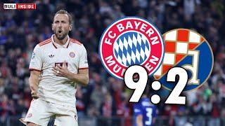 Schützenfest! FC Bayern ZERLEGT Dinamo Zagreb im CL-AUFTAKT mit 9:2!