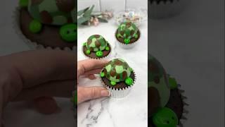 Time to turtle  #cakedbyrach #cake #dessert #turtle #cupcake #cakeart #baking #food #shorts