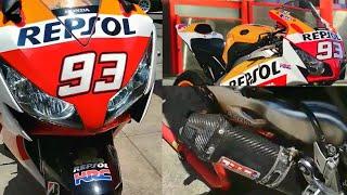 2015 HONDA CBR 1000RR SP REPSOL Marc Marquez 93 Edition YOSHIMURA Exhaust Sound (Walkaround, Sound)