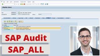 SAP Audit: Check SAP users with SAP_ALL