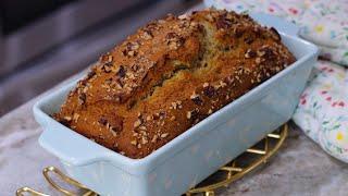 No Fail Banana Bread| Banana Nut Bread Recipe