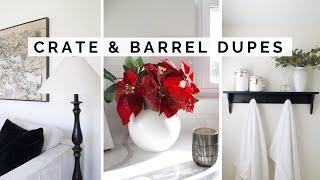 CRATE AND BARREL VS THRIFT STORE | DIY CRATE AND BARREL INSPIRED HOME DECOR