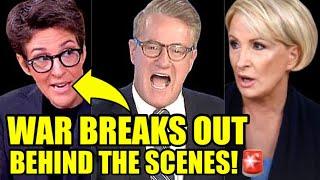 CIVIL WAR ERUPTS At MSNBC Between Maddow & ‘Morning Joe’