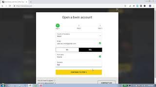 How To Create Bwin Account | Bwin Sign Up