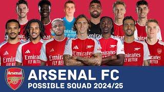 ARSENAL FC Possible Squad 2024/25 With Current Transfer Rumours | Arsenal FC | FootWorld