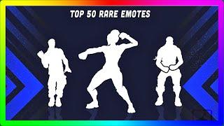 Top 50 RARE EMOTES in November 2024!