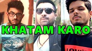 Ajaz Khan vs Carryminati Behind Story and Lakshay Chaudhary vs Dinesh talks full Story Explained