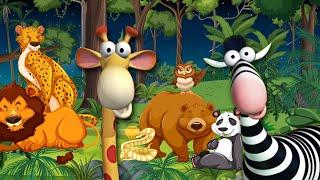 Gazoon | Escape The Jungle | Funny Animated Movie All Episodes | Cartoon For Kids