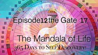 EPISODE 12:GATE 17: FOLLOWING :THE HUMAN DESIGN MANDALA OF LIFE:365 Days to Self Discovery!