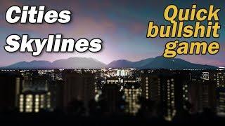 Building Shities with lovely Skylines