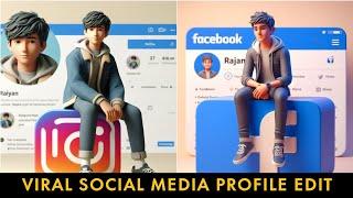 Trending Social Media Profile Name Photo Video Editing 100% Viral? Instagram, Facebook Video Edit