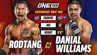 Muay Thai In 4-Ounce Gloves Is Wild  Rodtang vs. Danial Williams