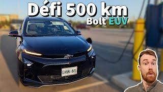 Way faster than estimated ! - Chevrolet Bolt EUV 500 km Challenge