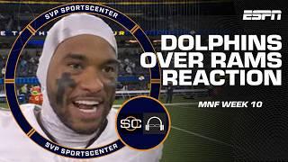 Tua LOVES Miami's chances, Calais Campbell joins & more reaction to Dolphins over Rams | SC with SVP