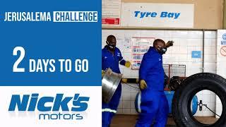 2 days to go! Nick's Motors #JerusalemaDanceChallenge