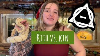 Being a therian vs being connected to an animal (kith V. Kin)