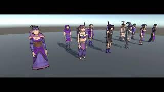 Color Swap Shader and Low Poly Business people Animations on Synty People :)