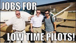 JOBS FOR LOW TIME PILOTS [] TEACHING TUESDAY