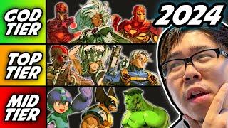 THE OFFICIAL 2024 MARVEL VS CAPCOM 2 TIER LIST