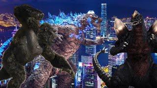 Legendary Godzilla and Legendary Kong vs. SpaceGodzilla