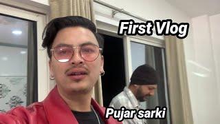 My first Vlog With Pujar Sarki - Paul Shah -Puja Sarki release jetha 10. #paulshah2024 #paulshah