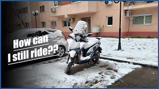 How can I ride in the winter - Sym Symphony ST200